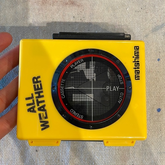 Matshima All Weather Cassette Player, still functioning, sports vintage early 80 - Picture 1 of 9